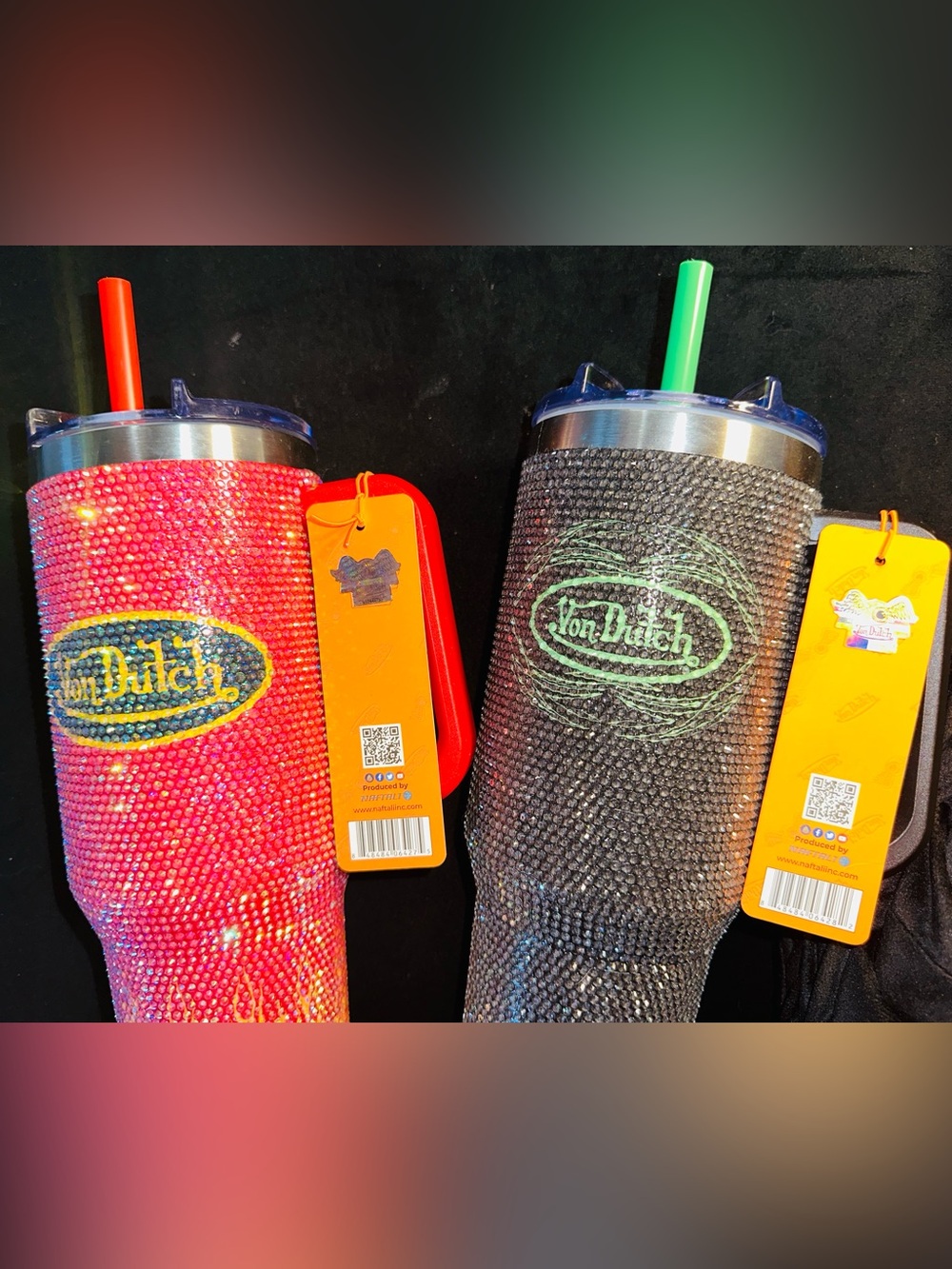 Von Dutch Originals Rhinestone Tumbler Set - Picture 4 of 8
